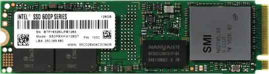 Твердотельный накопитель SSD M.2 128 Gb Intel 600p Series SSDPEKKW128G7X1 950358 Read 770Mb/s Write 450Mb/s TLC