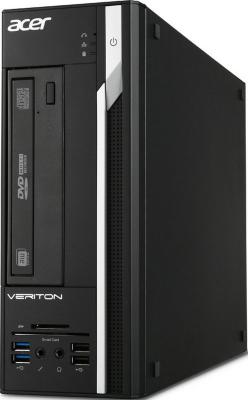 Компьютер Acer Veriton X4640G USFF Intel Core i5-6500 8Gb 500Gb Intel HD Graphics 530 Windows 7 Professional + Windows 10 Professional черный DT.VMWER.031