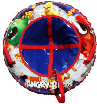 Тюбинг 1toy Angry Birds разноцветный ПВХ