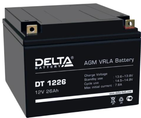 Батарея Delta DT 1226 26Ач 12В