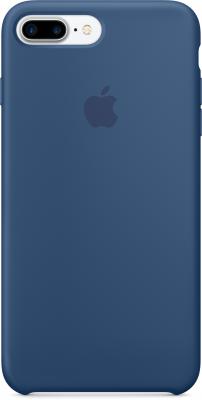 Накладка Apple Silicone Case для iPhone 7 Plus синий MMQX2ZM/A
