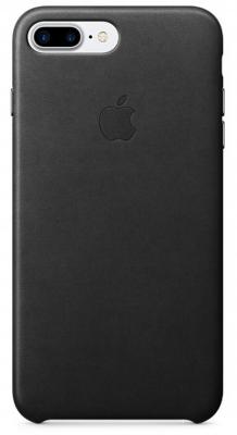 Чехол Apple Leather Case для iPhone 7 Plus чёрный MMYJ2ZM/A