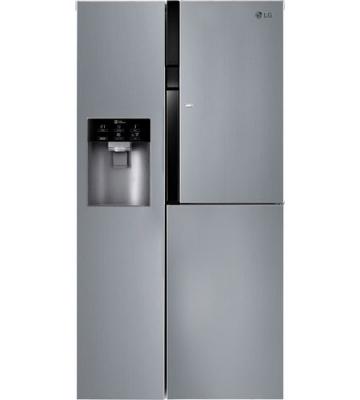 Холодильник Side by Side LG GC-J247JABV серебристый