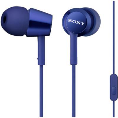 Наушники Sony MDR-EX150APL голубой