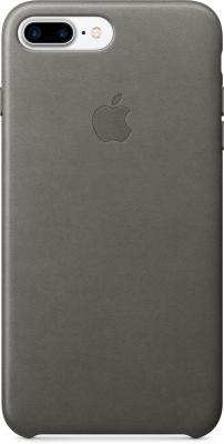 Накладка Apple Leather Case для iPhone 7 Plus серый MMYE2ZM/A