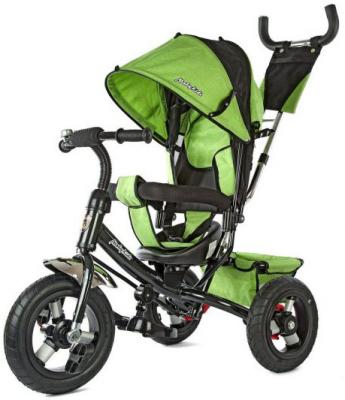 Велосипед трехколёсный Moby Kids Comfort-2 12*/10* зеленый  635200