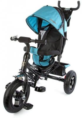 Велосипед трехколёсный Moby Kids Comfort-2 12*/10* голубой 635199