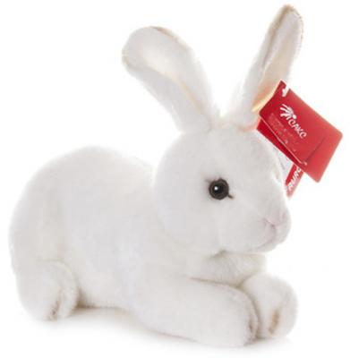 Мягкая игрушка AURORA Кролик плюш белый 25 см
