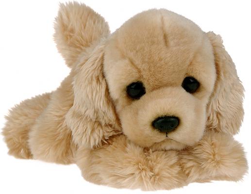 Мягкая игрушка щенок AURORA Бордер Кокер-спаниель искусственный мех бежевый 22 см
