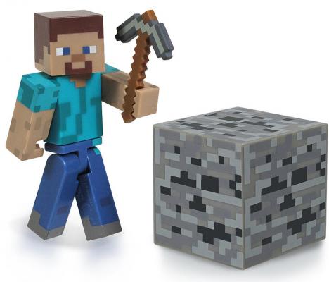 Конструктор из бумаги Minecraft "Стив" 3 элемента