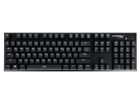 Клавиатура проводная Kingston HyperX Alloy FPS Gaming Keyboard Cherry MX Blue USB черный HX-KB1BL1-RU/A5