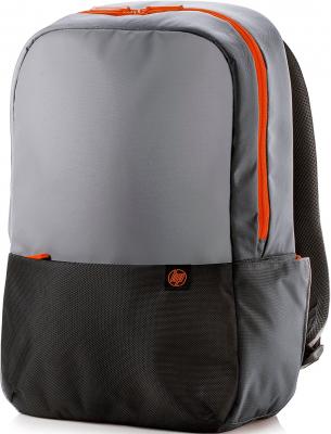 Сумка для ноутбука 15.6" HP Duotone Orange Backpack полиэстер серый черный Y4T23AA