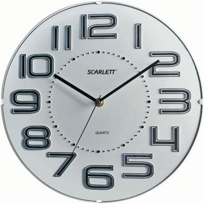 Часы настенные Scarlett SC-55O белый