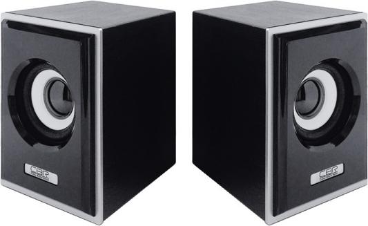 Колонки CBR CMS 408 2x3 Вт серебристо-черный