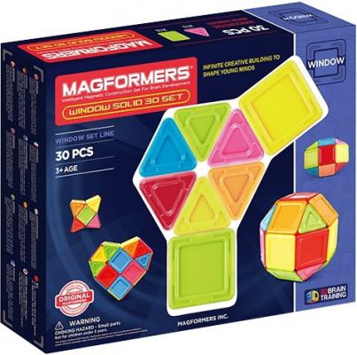 Магнитный конструктор Magformers Window Solid 30 элементов 714006