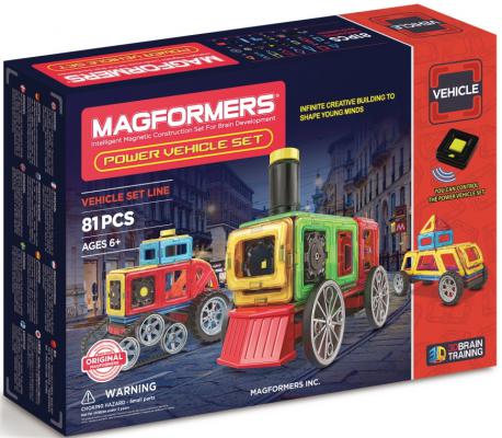 Магнитный конструктор Magformers Power Vehicle Set 81 элемент 707011