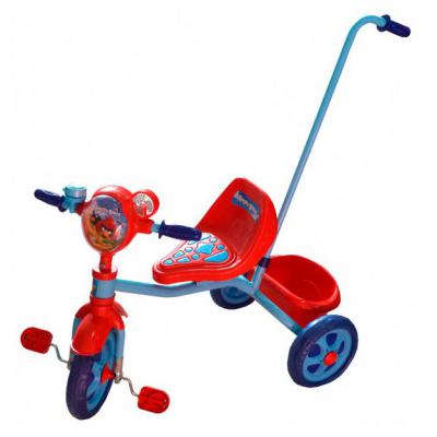 Велосипед 1TOY Angry Birds 10"/8" голубой 8887856568401