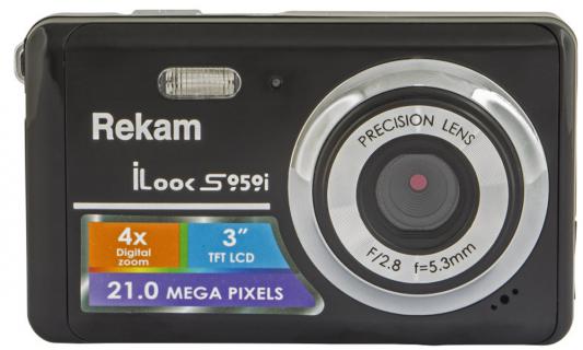 Цифровая фотокамера Rekam iLook S959i 21 Mpx 2.7" LCD черный