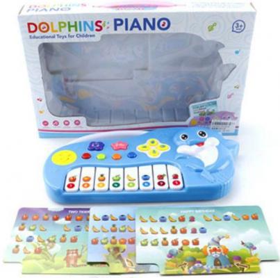 Пианино Shantou Gepai Дельфин с нотными карточками ZZ1401B