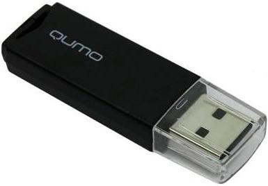 Флешка USB 4Gb QUMO Tropic USB2.0 черный QM4GUD-TRP-Black
