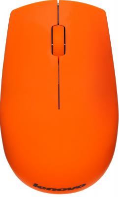 Мышь беспроводная Lenovo 500 Wireless Mouse-WW GX30H55940 оранжевый USB + радиоканал