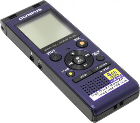 Цифровой диктофон Olympus WS-806 4Гб синий