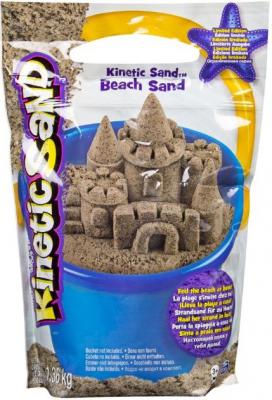 Кинетический песок Kinetic Sand морской песок 1,4 кг коричневый 71435