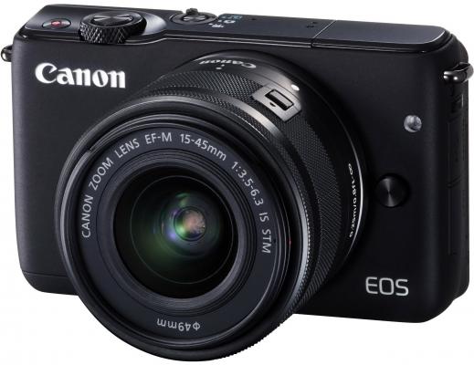 Фотоаппарат Canon EOS M10 kit 15-45 IS STM черный