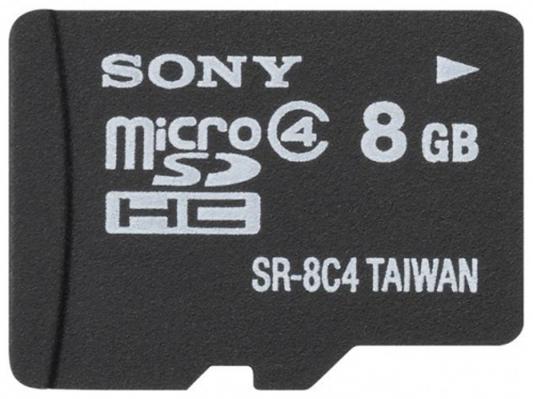 Карта памяти Micro SDHC 8Gb Class 4 Sony SR8A4