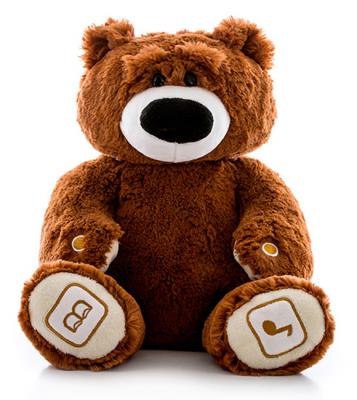 Интерактивная игрушка Luv`n Learn Медведь от 3 лет коричневый 20020L
