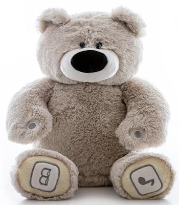 Интерактивная игрушка Luv`n Learn Медведь от 4 лет серый  20010L