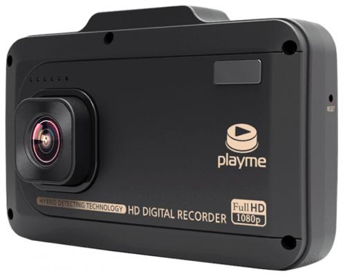 Видеорегистратор PlayMe P500 3.5" 1920x1080 140° microSD microSDHC + радар-детектор автомобильный