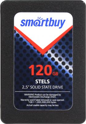 Твердотельный накопитель SSD 2.5" 120 Gb Smart Buy Stels SB120GB-STLS-25SAT3 Read 520Mb/s Write 260Mb/s MLC