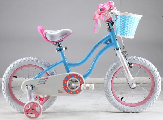 Велосипед Royal baby Stargirl 14" голубой