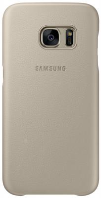 Чехол Samsung EF-VG930LUEGRU для Samsung Galaxy S7 Leather Cover бежевый