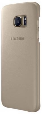 Чехол Samsung EF-VG935LUEGRU для Samsung Galaxy S7 edge Leather Cover бежевый