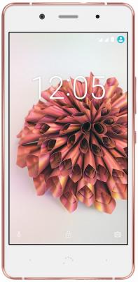 Смартфон BQ Aquaris X5 Plus белый розовый 5" 16 Гб NFC LTE Wi-Fi GPS 3G C000208