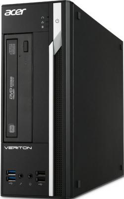 Системный блок Acer Veriton X2640G MT G4400 3.3GHz 4Gb 500Gb Inel HD DVD-RW Win10Pro клавиатура мышь черный DT.VN5ER.070
