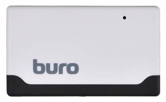 Картридер внешний Buro BU-CR-2102 USB2.0 белый