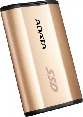Внешний жесткий диск 1.8" USB3.0 250 Gb A-Data SE730 ASE730-250GU31-CGD золотистый