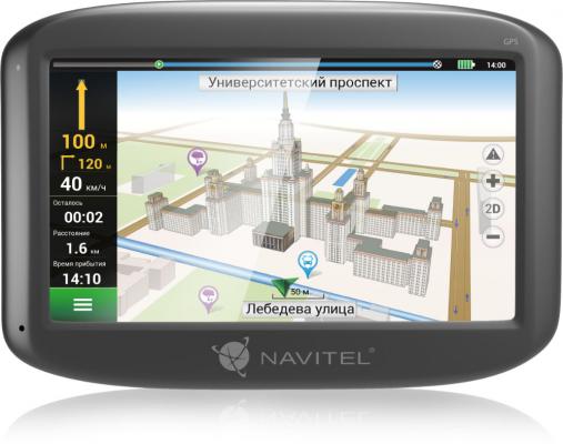 Навигатор Navitel N400 4.3" 480x272 4GB 128MB microSD черный