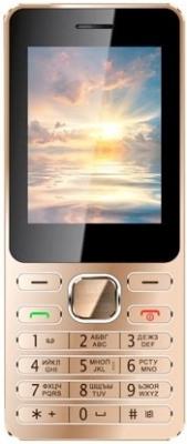 Мобильный телефон Vertex D508 золотистый D508GMET
