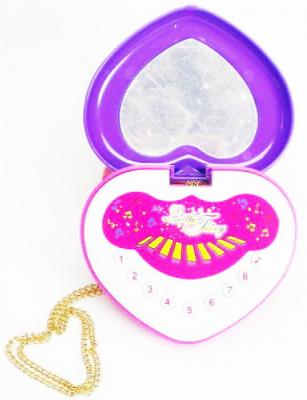 Интерактивная игрушка Shantou Gepai Телефон Музыкальное сердце от 3 лет фиолетовый
