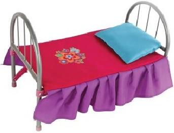 Кроватка для кукол Mary Poppins Цветочек 67126