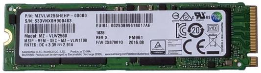 Твердотельный накопитель SSD M.2 256 Gb HP Y1T47AA Read 2800Mb/s Write 320Mb/s TLC