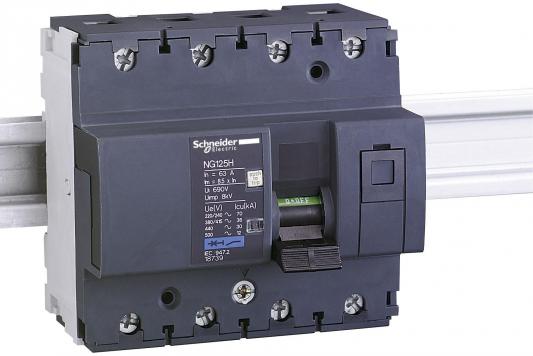 Автоматический выключатель Schneider Electric NG125H 4П 80A C 18740