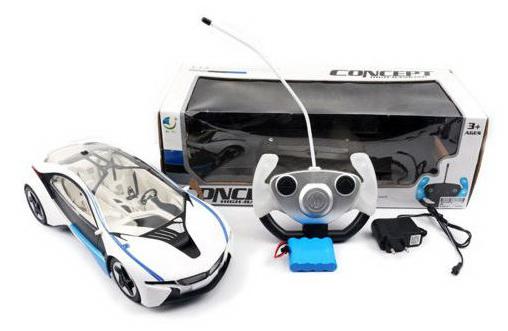 Машинка на радиоуправлении Shantou Gepai Concept белый от 3 лет пластик  668