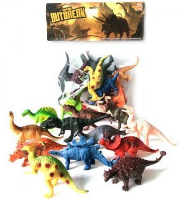 Игровой набор Shantou Gepai Динозавры 12 предметов  K188