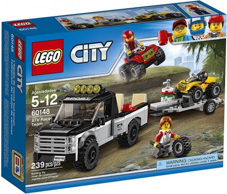 Конструктор LEGO City: Гоночная команда 239 элементов 60148