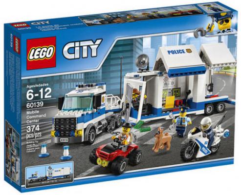 Конструктор Lego City: Мобильный командный центр 374 элемента 60139